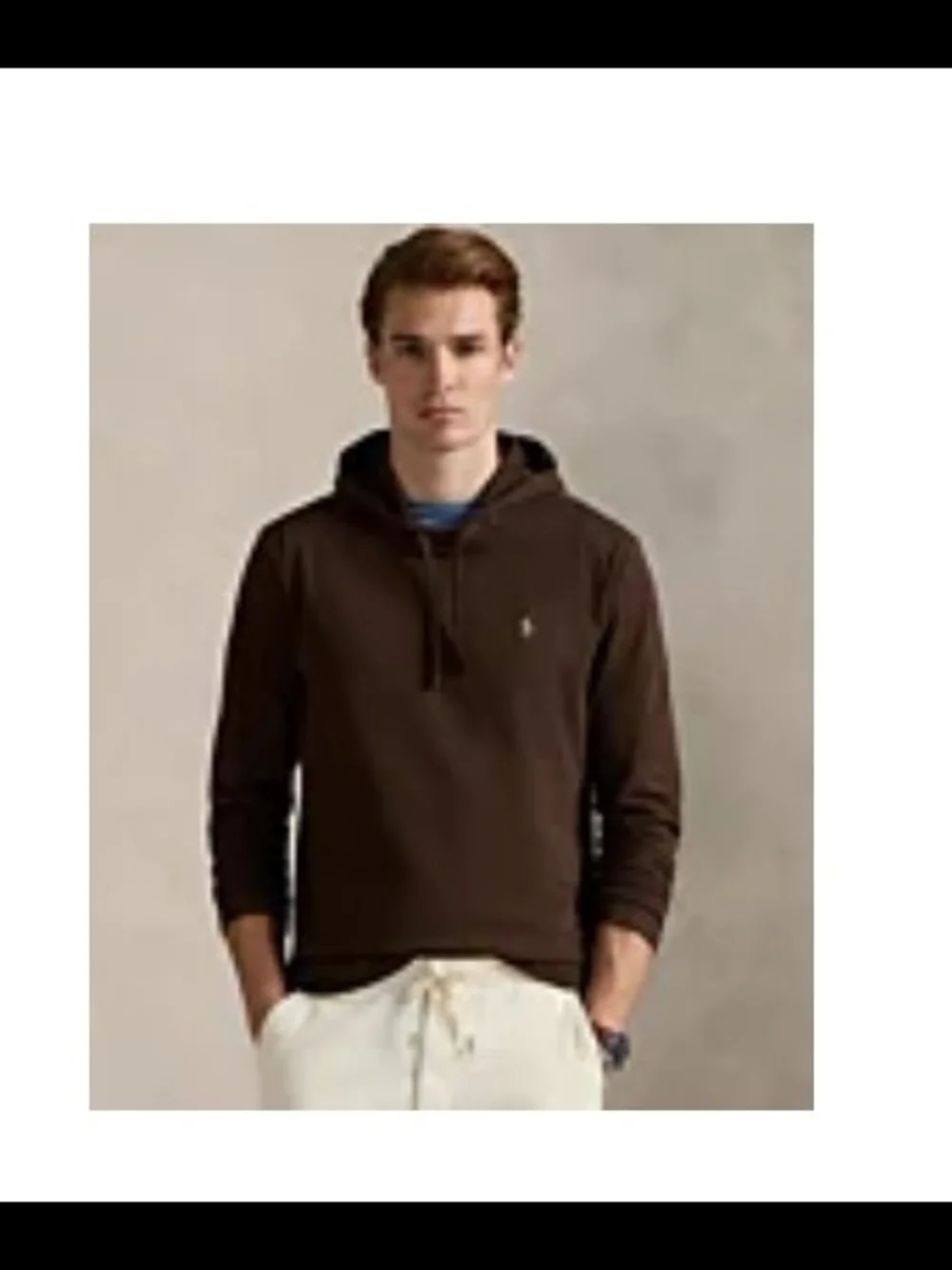 Polo by Ralph Lauren Dark Brown Hooded Pullover